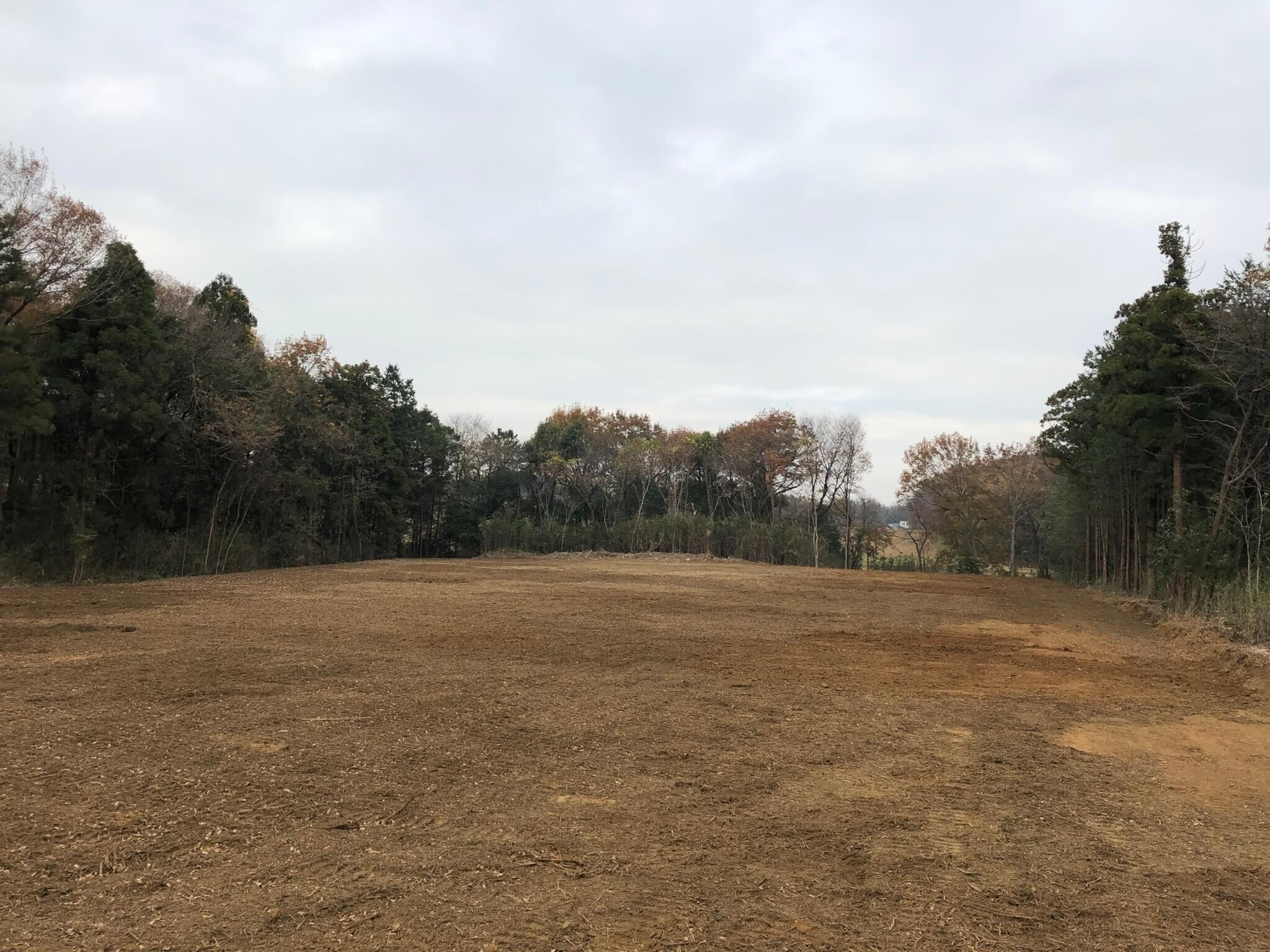 伐採抜根請負工事